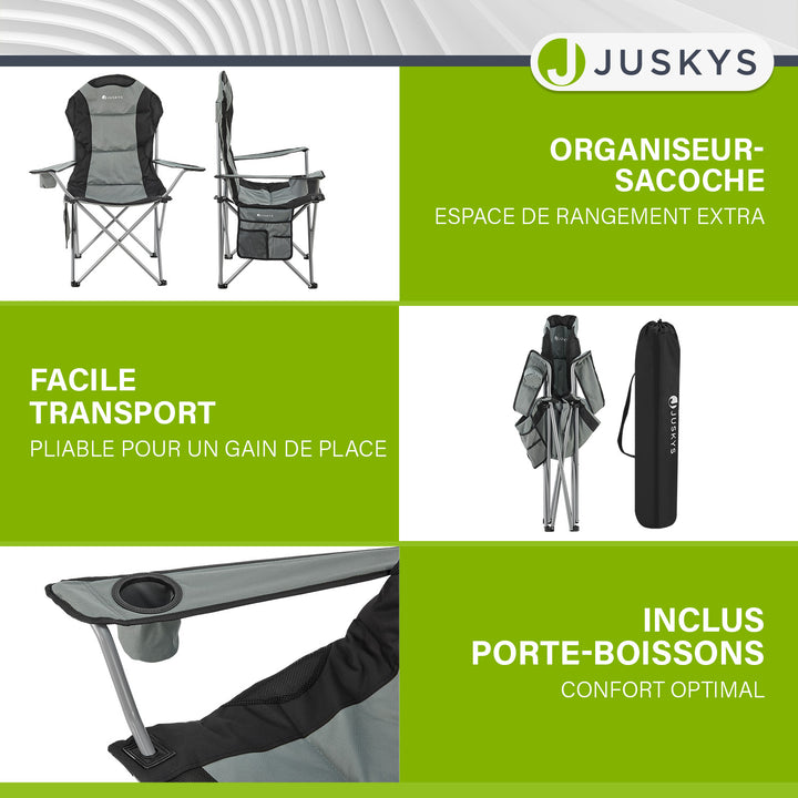 Chaise de camping Lido
