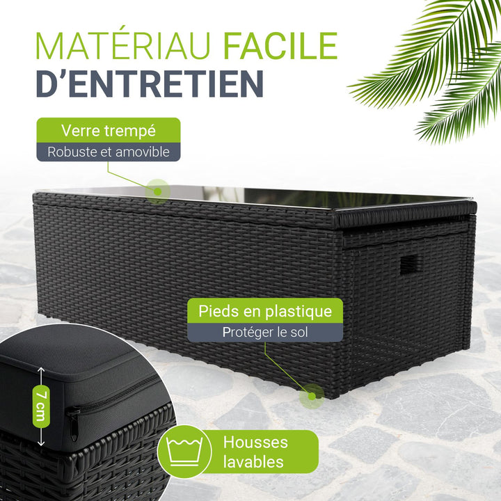 Salon en polyrotin Salou