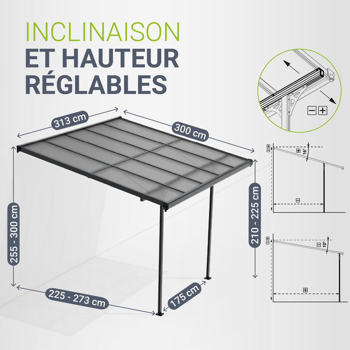 Toiture de terrasse Bornéo