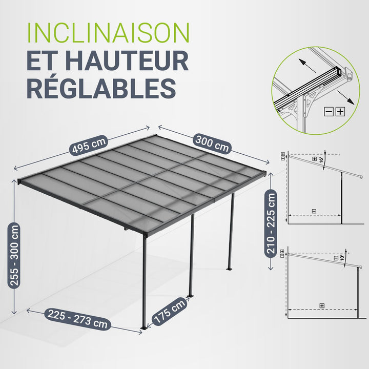 Toiture de terrasse Bornéo