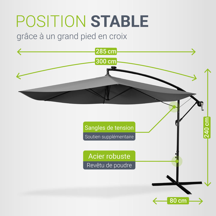 Parasol suspendu Brésil