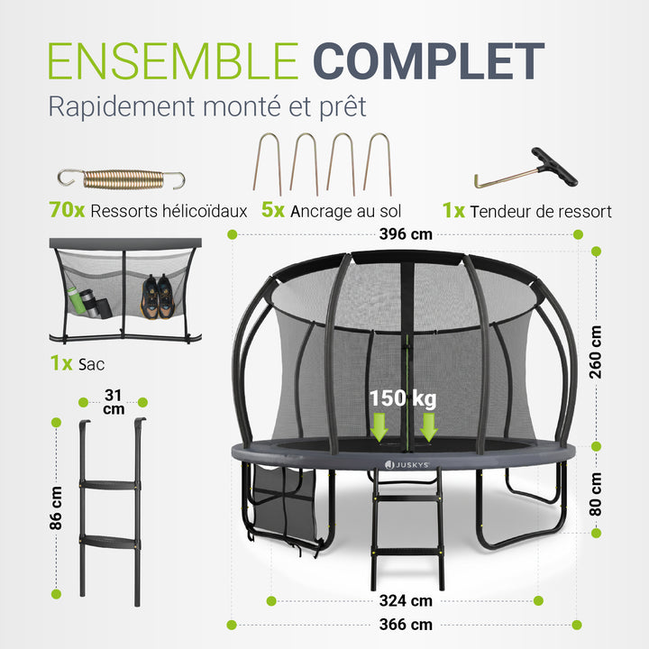 Trampoline d'extérieur pour le jardin