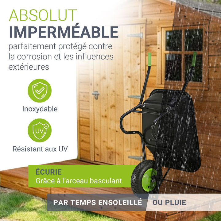 Brouette de jardin 100 L