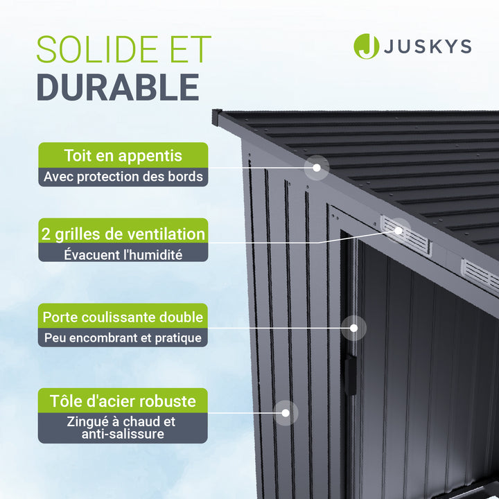 Abri à outils en métal