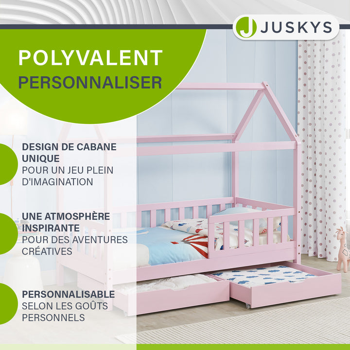 Lit enfant Marli 80 x 160 cm avec sommier