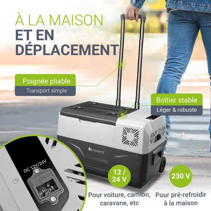 Glacière à compresseur Yukon 30 l ou 50 l