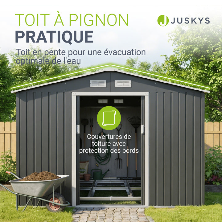 Abri à outils en métal