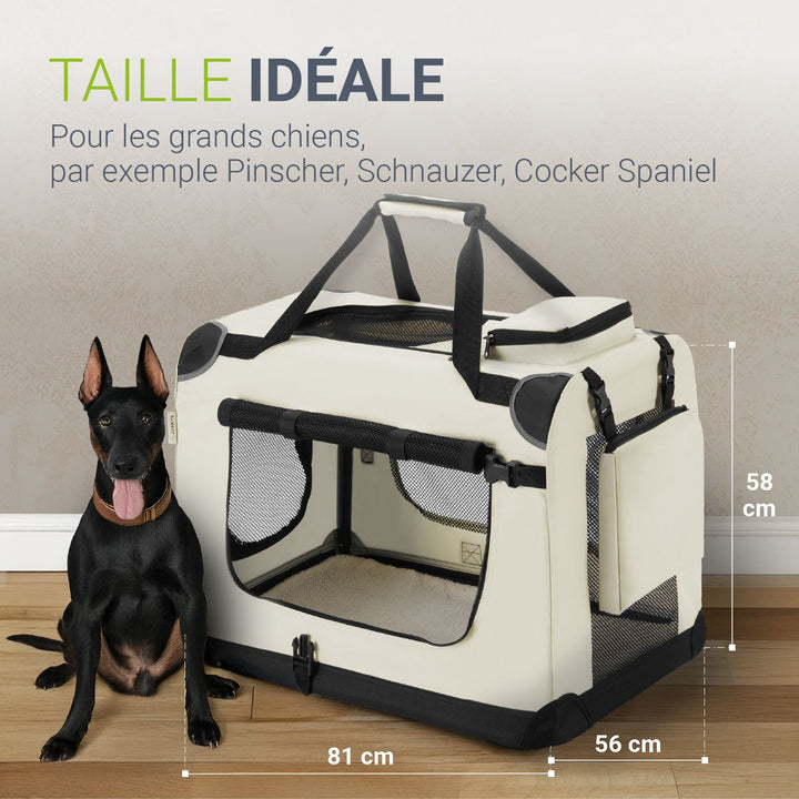 cage de transport pliable pour chien Lassie
