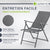 Chaise de jardin Calena