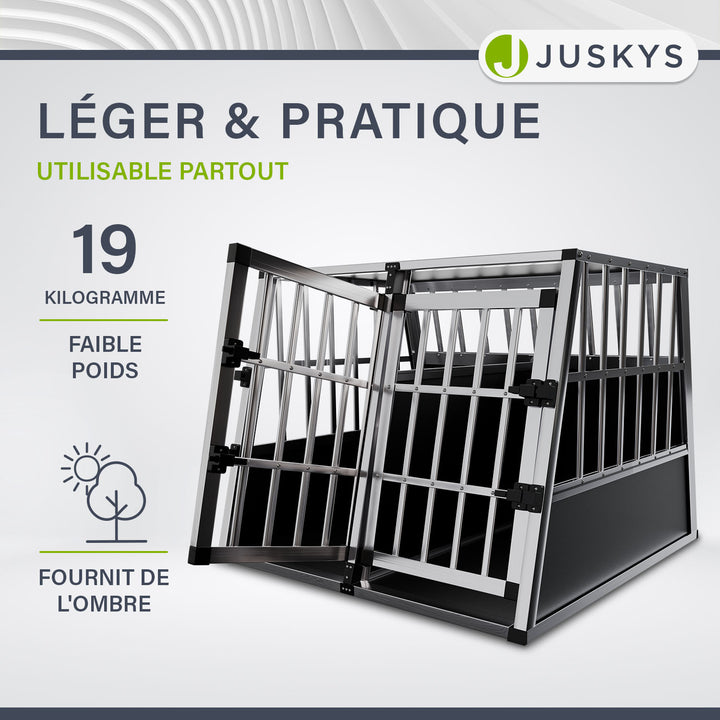 Caisse pour chien en voiture