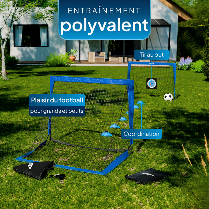 Lot de 2 buts de football pop-up Goal Master