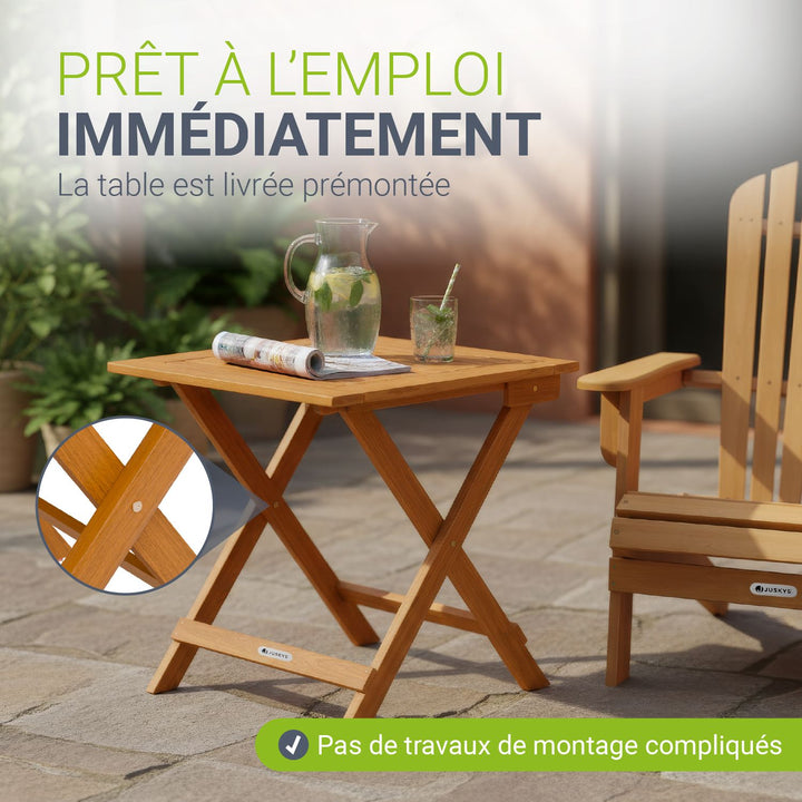 Table en bois pliable Zadar