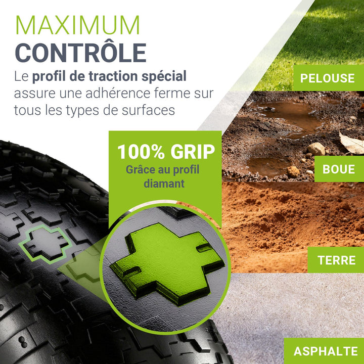 Brouette de jardin 100 L