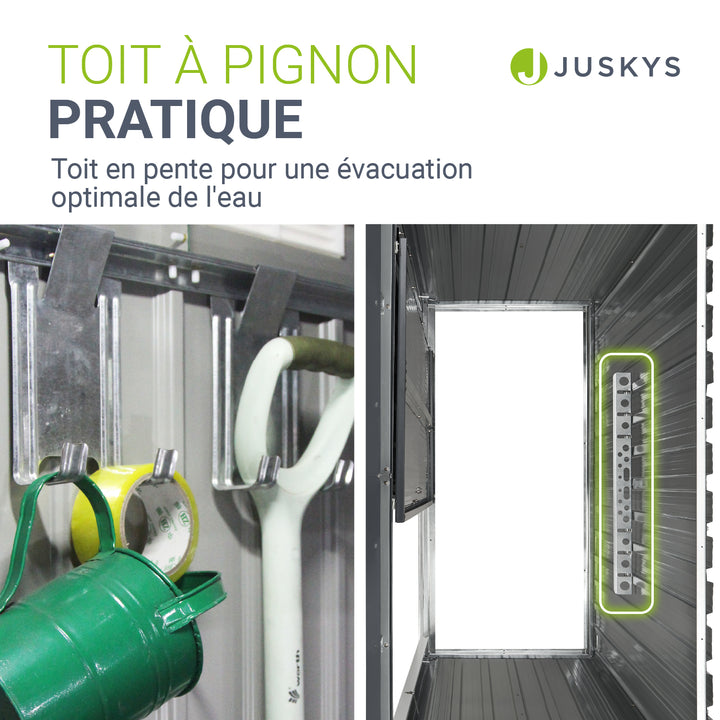 Abri à outils en métal