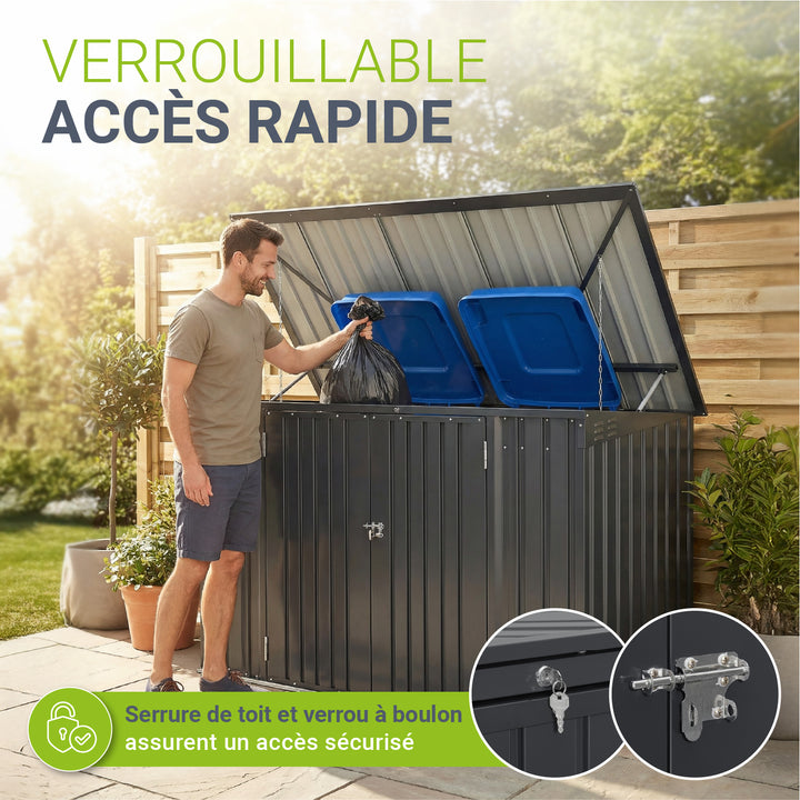 Bac à déchets Namur 1,9 m²