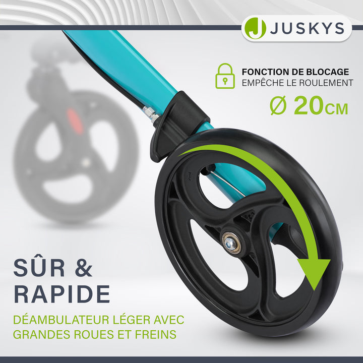 Déambulateur en aluminium Vital – pliable, avec siège et sac à provisions – jusqu'à 130 kg