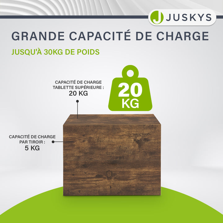 Table de chevet murale suspendue