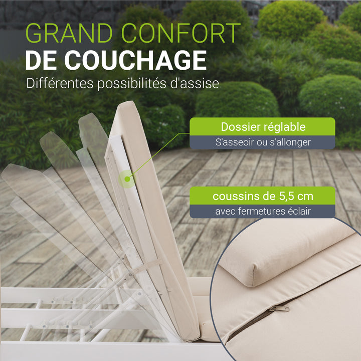 Lit double salon Crète