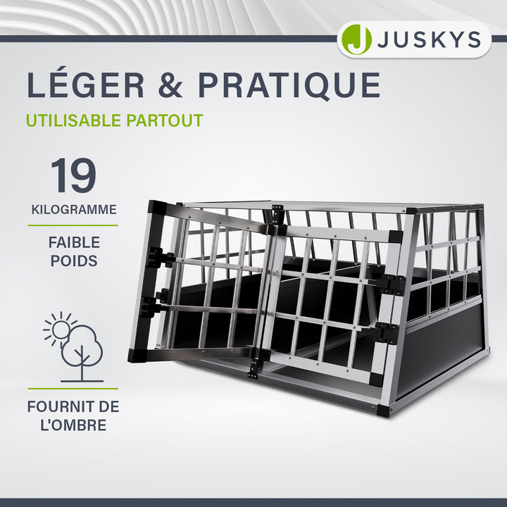 Caisse pour chien en voiture