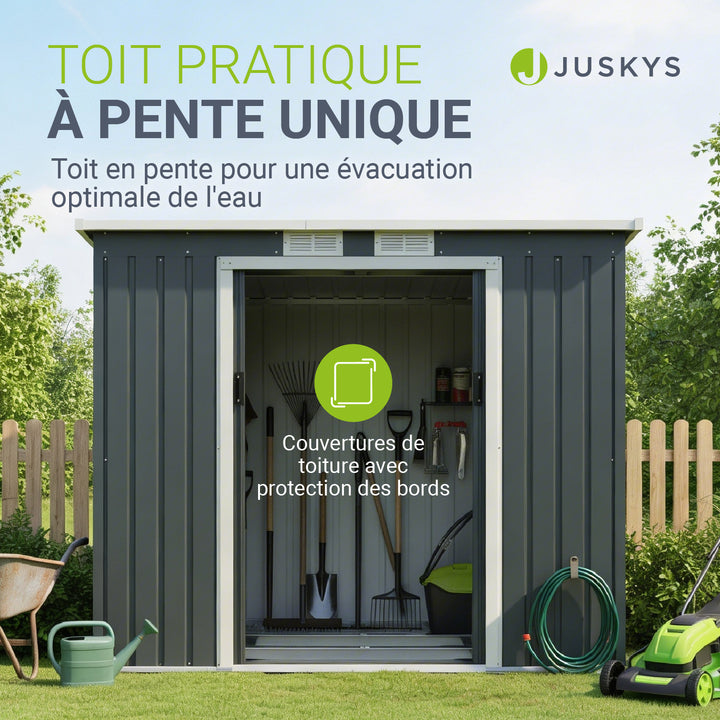 Abri à outils en métal