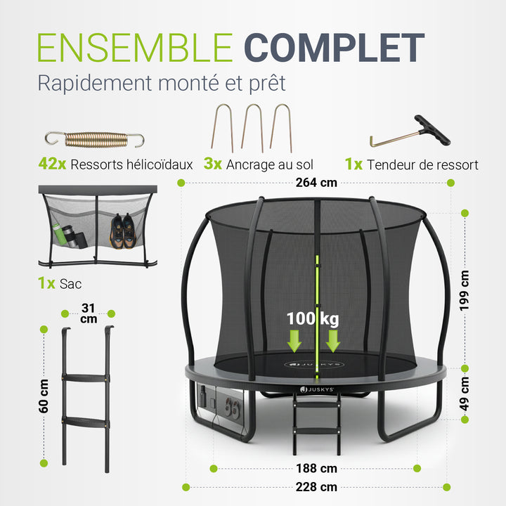 Trampoline d'extérieur pour le jardin