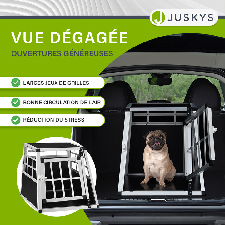 Caisse pour chien en voiture