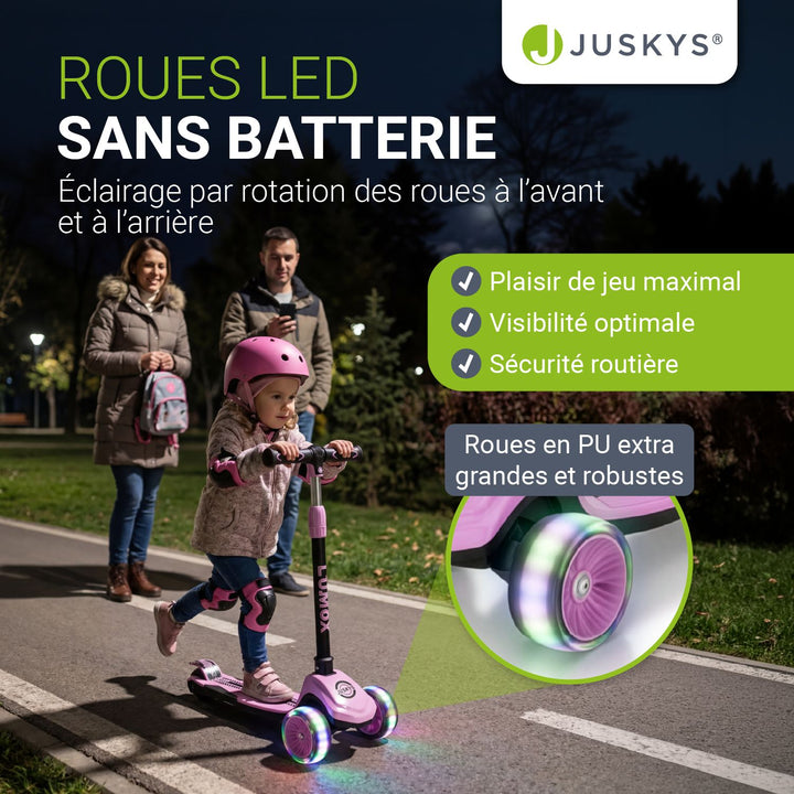 Trottinettes pour enfants pour des aventures en toute sécurité