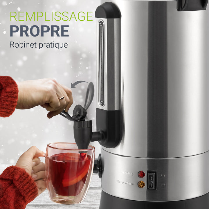 Cuiseur à vin chaud Teramo, 7 l ou 10 l