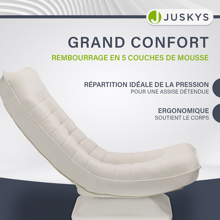 Fauteuil relax Corsica avec cordon