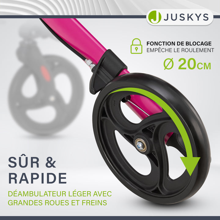 Déambulateur en aluminium Vital – pliable, avec siège et sac à provisions – jusqu'à 130 kg