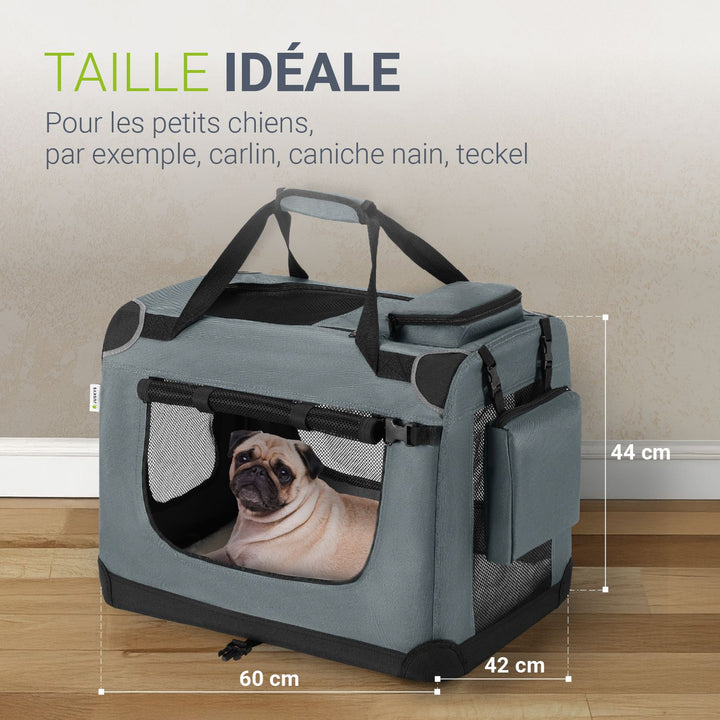 cage de transport pliable pour chien Lassie