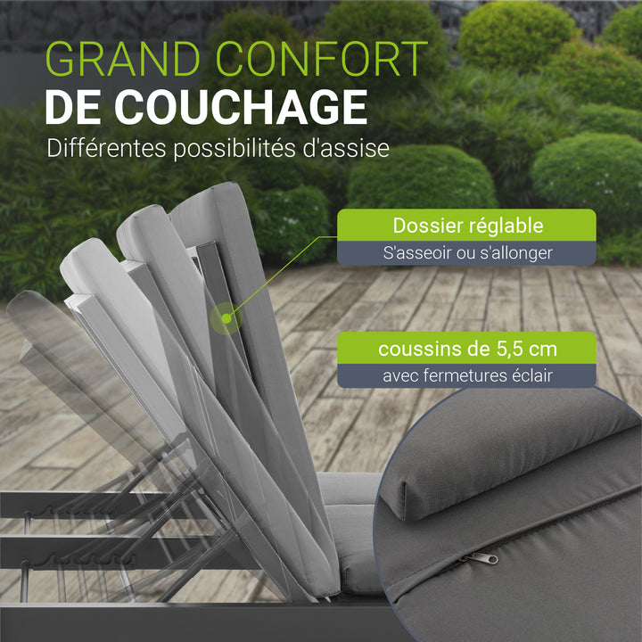 Lit double salon Crète