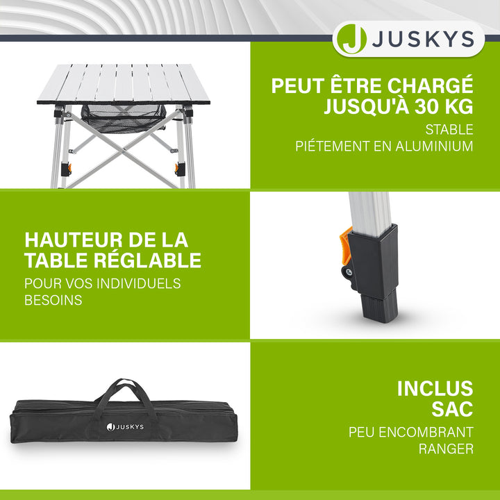 Table de camping pliable Picco