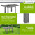 Table de jardin Laki
