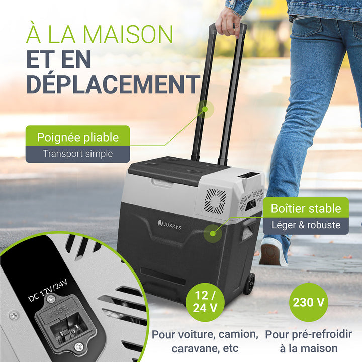 Glacière à compresseur Yukon 30 l ou 50 l