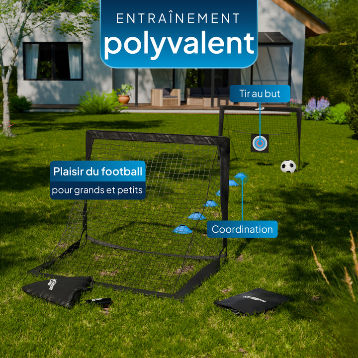 Lot de 2 buts de football pop-up Goal Master