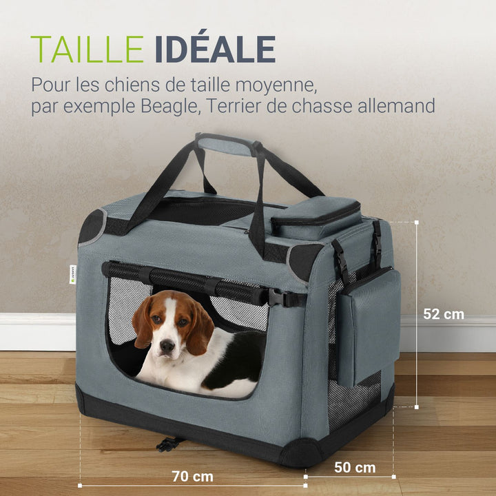 cage de transport pliable pour chien Lassie