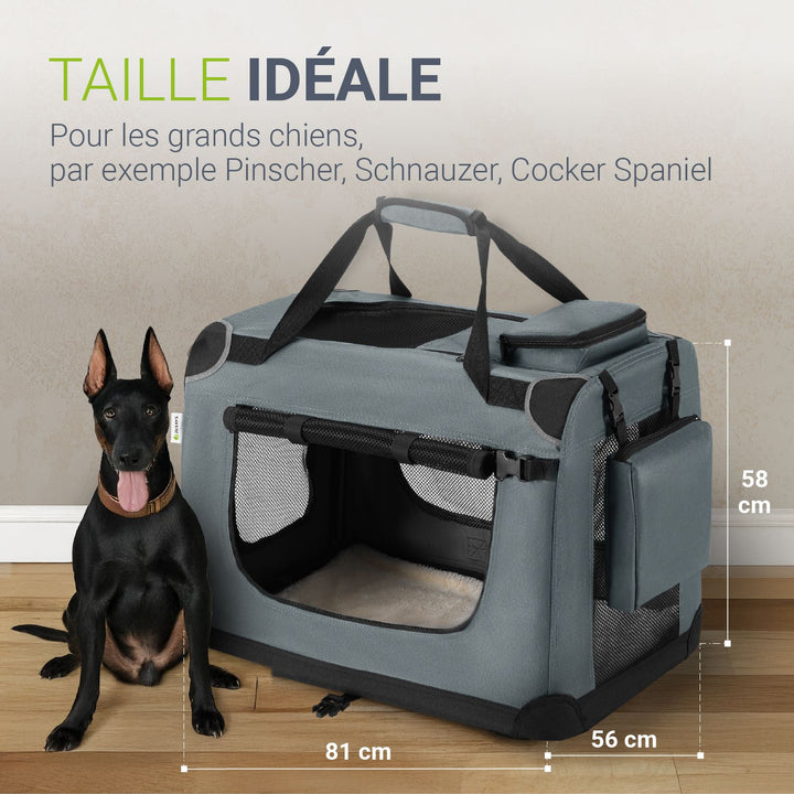 cage de transport pliable pour chien Lassie