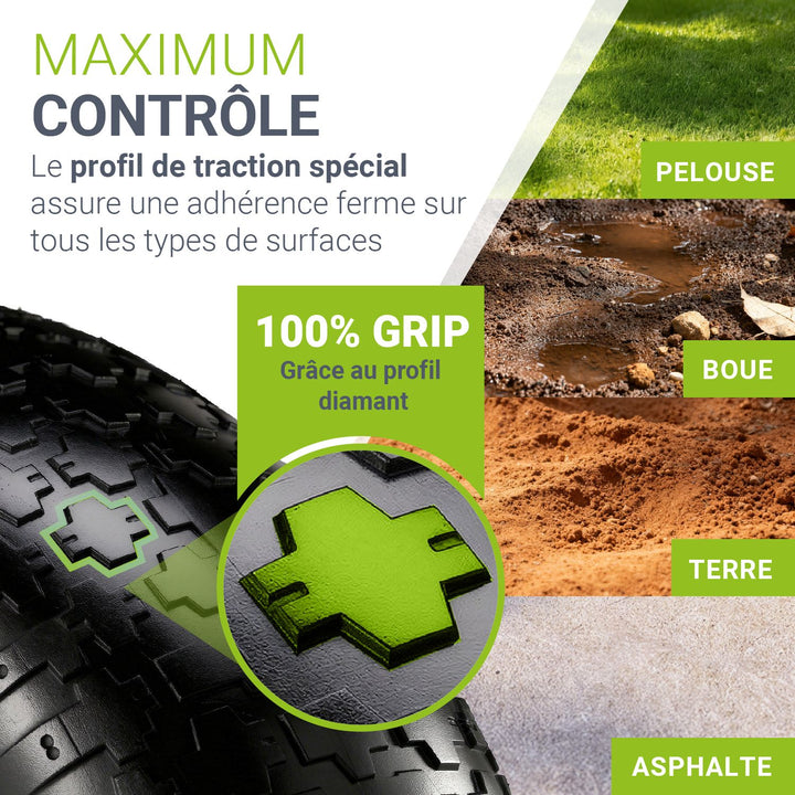 Brouette de jardin 100 L