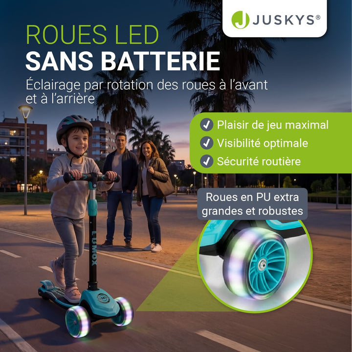 Trottinettes pour enfants pour des aventures en toute sécurité