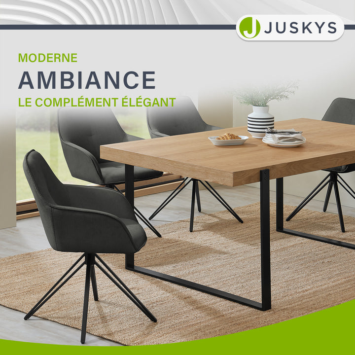 Chaise pivotante Clyde avec cordon