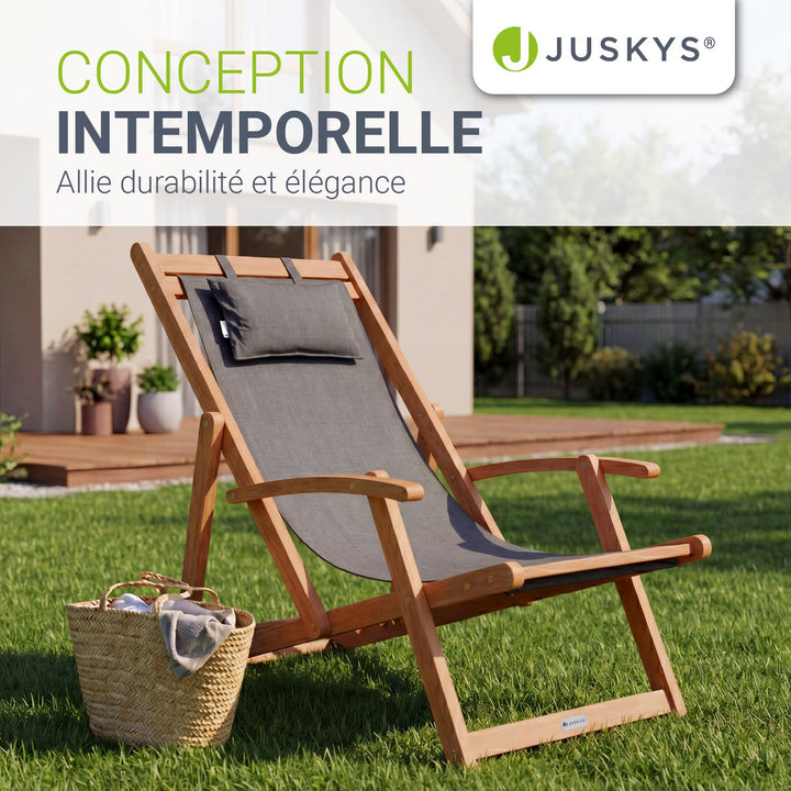 Chaise longue pliante Tavira