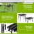 Table de camping pliable Picco