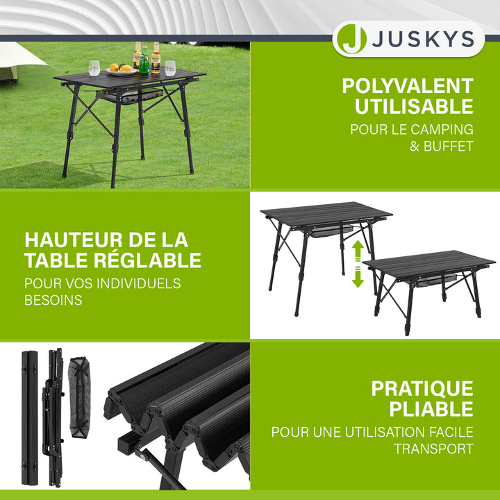 Table de camping pliable Picco