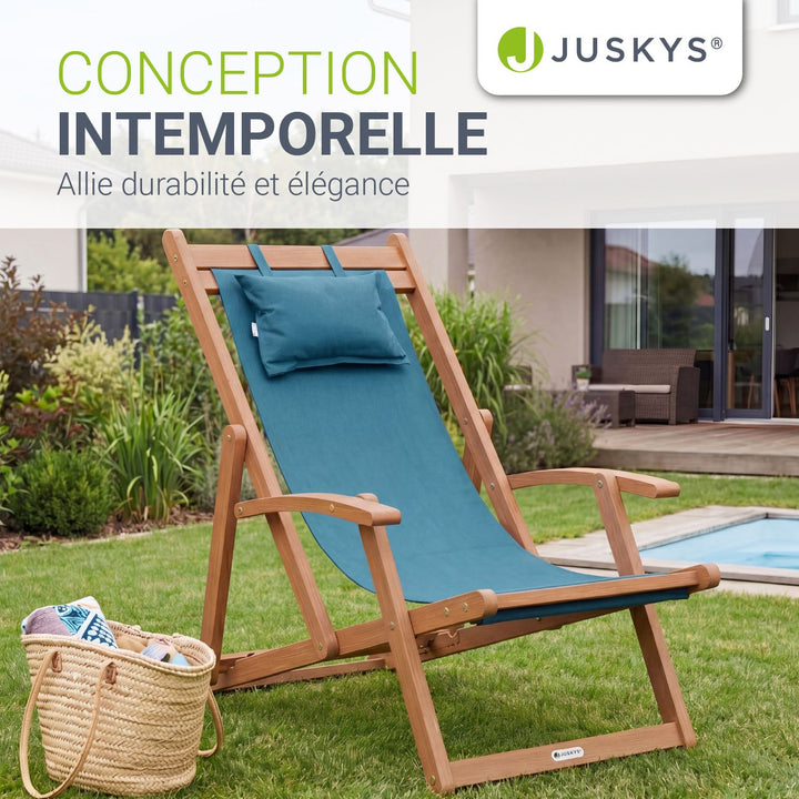 Chaise longue pliante Tavira