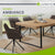 Chaise pivotante Clyde avec cordon