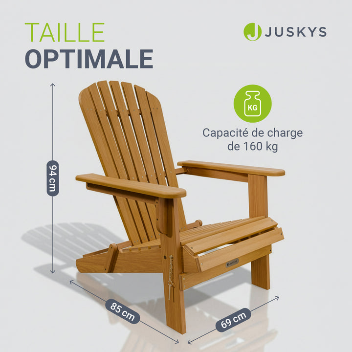 chaise longue pliante de jardin Corfou