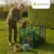 Composteur métallique pour déchets de jardin