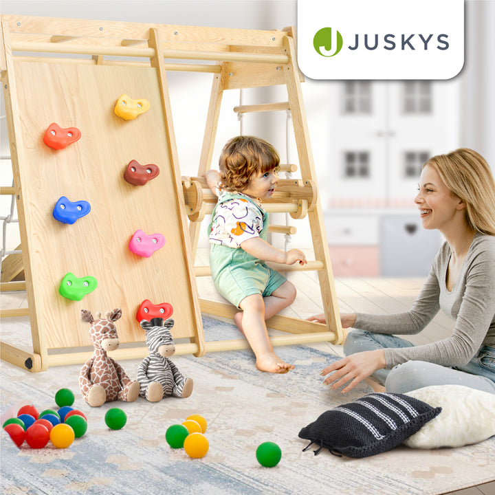 Structure d'escalade intérieure pour enfants