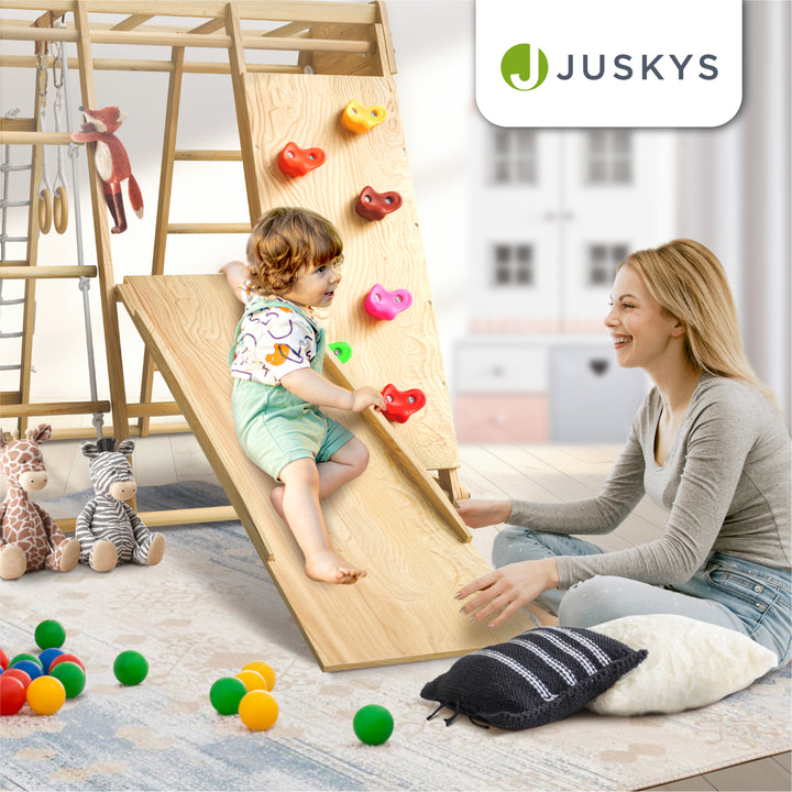 Structure d'escalade intérieure pour enfants